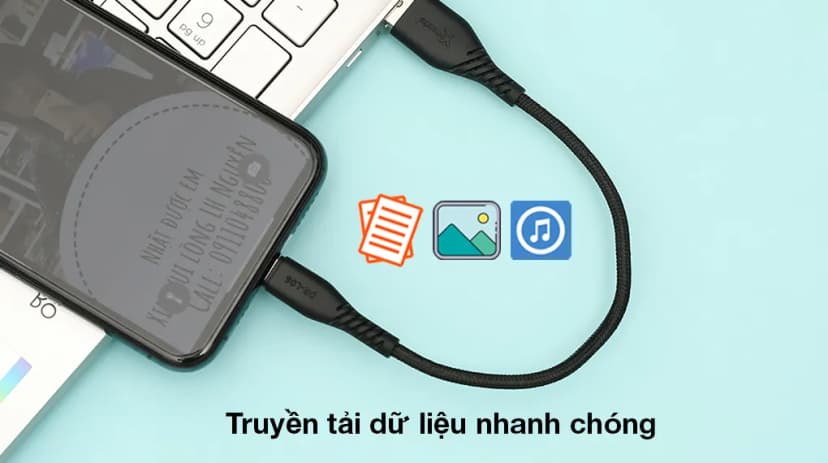 Cáp sạc và truyền dữ liệu USB-A - Lightning 12W 0.2m Xmobile DR-L06 - Giá rẻ nhất hôm nay - Ảnh 4