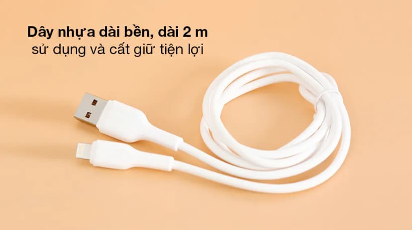 Cáp sạc và truyền dữ liệu USB-A - Lightning 10W 2m AVA+ Kalf - Giá rẻ nhất hôm nay - Ảnh 2