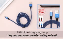 Cáp Lightning 2m eValu LTL-04X - Giá rẻ nhất hôm nay - Ảnh 2