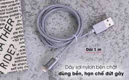 Cáp Lightning MFI 1m Mbest DS949-WB - Giá rẻ nhất hôm nay - Ảnh 3