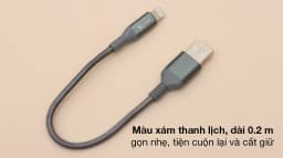 Cáp sạc và truyền dữ liệu USB-A - Lightning 12W 0.2m Xmobile LJET-L11 - Giá rẻ nhất hôm nay - Ảnh 2