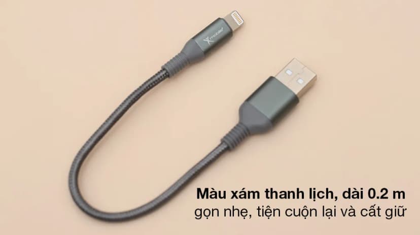 Cáp sạc và truyền dữ liệu USB-A - Lightning 12W 0.2m Xmobile LJET-L11 - Giá rẻ nhất hôm nay - Ảnh 2