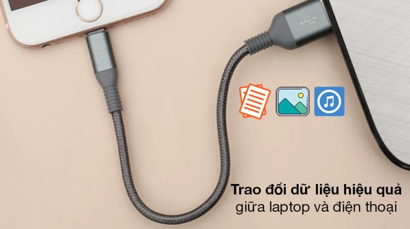 Cáp sạc và truyền dữ liệu USB-A - Lightning 12W 0.2m Xmobile LJET-L11 - Giá rẻ nhất hôm nay - Ảnh 4