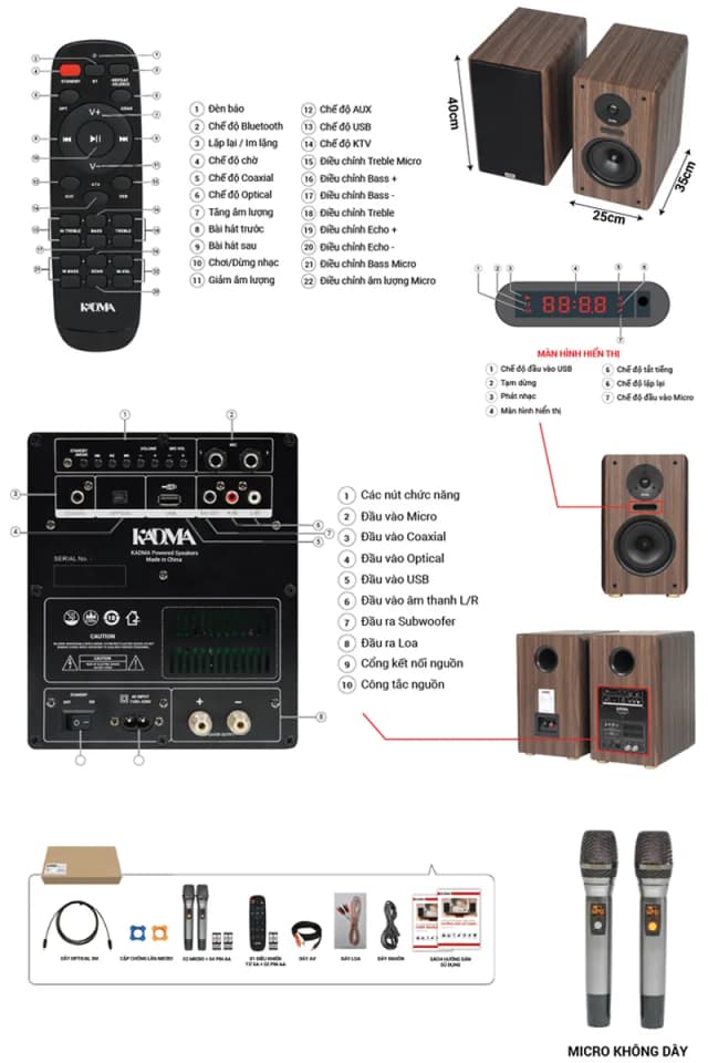 So sánh giá Cặp loa Bluetooth KADMA BS66 rẻ nhất? - Ảnh 16