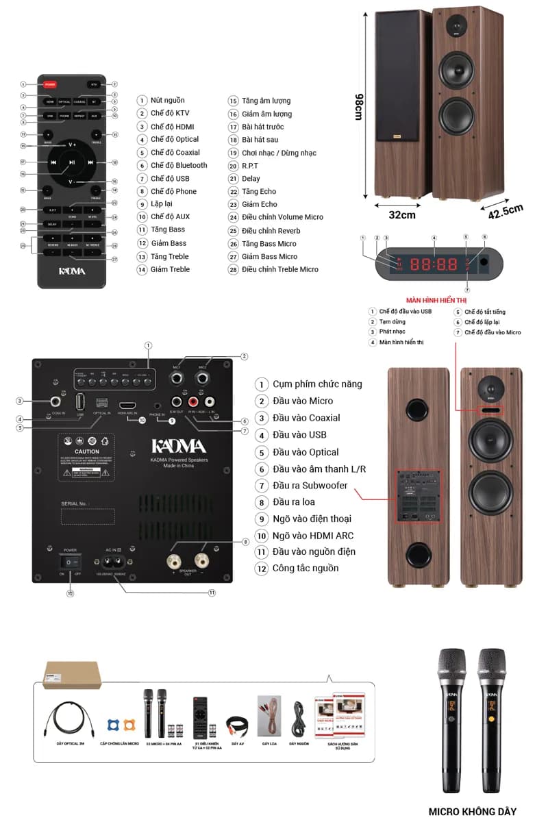 So sánh giá Cặp loa Bluetooth KADMA BS66 - Tìm sản phẩm giá rẻ nhất - Ảnh 4