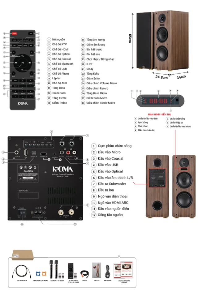 So sánh giá Cặp loa Bluetooth KADMA KM-BS56 rẻ nhất? - Ảnh 5