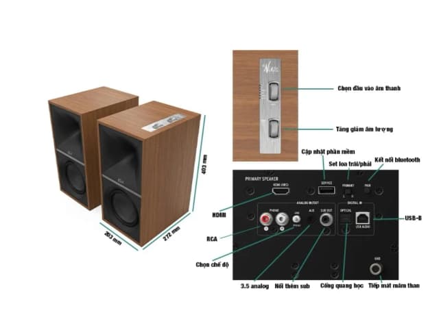 So sánh giá Cặp Loa Bluetooth Klipsch The Sevens rẻ nhất? - Ảnh 16