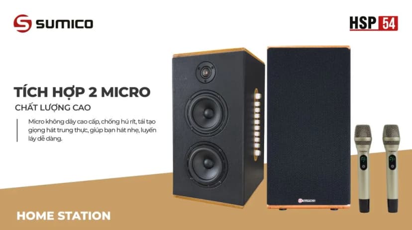 So sánh giá Cặp loa karaoke Sumico All-in-one HSP54 200W - Tìm sản phẩm giá rẻ nhất - Ảnh 5