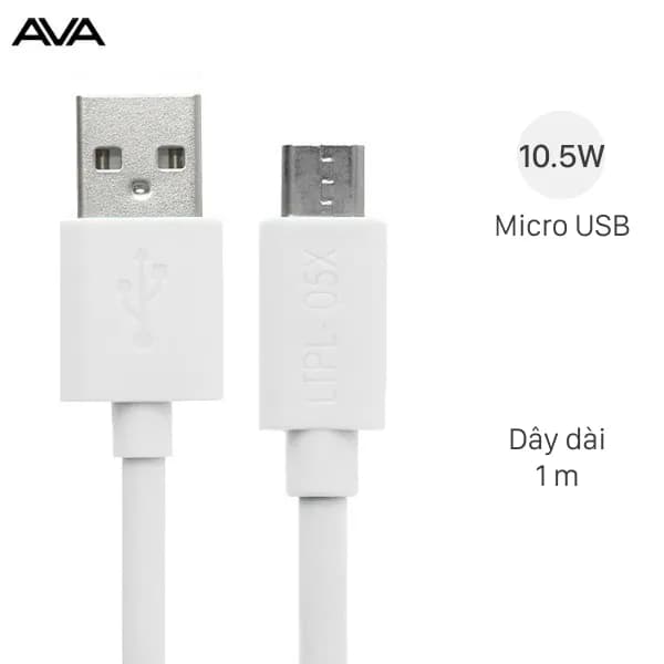 Cáp Micro USB 1m AVA LTPL-05X - Ảnh 42