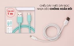 Cáp Micro USB 1m AVA LTPL-05X - Giá rẻ nhất hôm nay - Ảnh 2