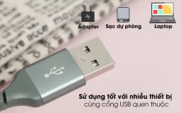 Cáp sạc và truyền dữ liệu USB-A - Micro USB 10.5W 1m Xmobile LTM-02 - Giá rẻ nhất hôm nay - Ảnh 4