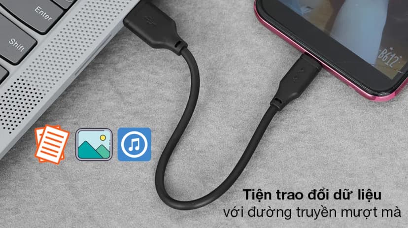 Cáp Micro USB 0.2m AVA+ LJET-M01 - Giá rẻ nhất hôm nay - Ảnh 3