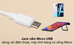 Cáp sạc và truyền dữ liệu USB-A - Micro USB 12W 0.2m AVA+ MU200 - Giá rẻ nhất hôm nay - Ảnh 5