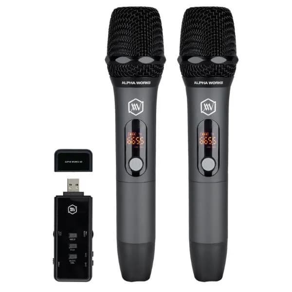 Cặp micro không dây Alpha Works AW-A6 - Ảnh 34