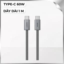 Cáp sạc nhanh Type-C - Type-C 60W 1m Aukey CB-DCC061 - Giá rẻ nhất hôm nay - Ảnh 1
