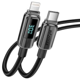 Cáp sạc nhanh và truyền dữ liệu Type-C - Lightning 30W 1.2m Innostyle DP-CL301BLK - Giá rẻ nhất hôm nay - Ảnh 3
