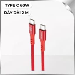 Cáp sạc nhanh và truyền dữ liệu Type-C - Type-C 60W 2m MicroPack Power Link CC MC C23 - Giá rẻ nhất hôm nay - Ảnh 1