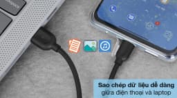 Cáp sạc và truyền dữ liệu USB-A - Type-C 15W 1m AVA+ DR-T02 - Giá rẻ nhất hôm nay - Ảnh 4