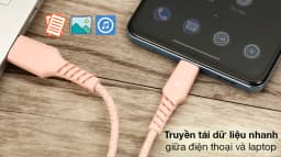 Cáp sạc và truyền dữ liệu USB-A -  Type-C 15W 1m Xmobile DS09CP-WB - Giá rẻ nhất hôm nay - Ảnh 4