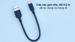 Cáp sạc và truyền dữ liệu USB-A - Type-C 15W 0.2m AVA+ DR-T03 - Giá rẻ nhất hôm nay - Ảnh 2