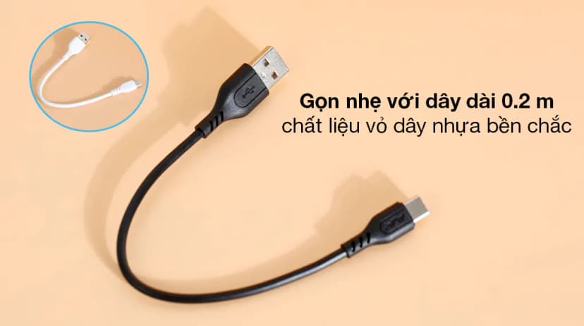 Cáp sạc và truyền dữ liệu USB-A - Type-C 15W 0.2m AVA+ DS06C - Giá rẻ nhất hôm nay - Ảnh 2