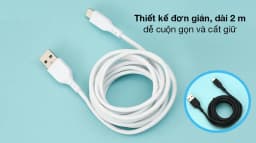 Cáp sạc và truyền dữ liệu USB-A - Type-C 15W 2m AVA+ DS08C - Giá rẻ nhất hôm nay - Ảnh 2