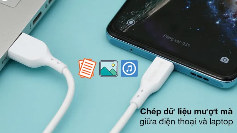 Cáp sạc và truyền dữ liệu USB-A - Type-C 15W 2m AVA+ DS08C - Giá rẻ nhất hôm nay - Ảnh 4