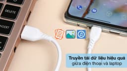 Cáp sạc và truyền dữ liệu USB-A - Type-C 15W 1m AVA+ DS07 - Giá rẻ nhất hôm nay - Ảnh 4
