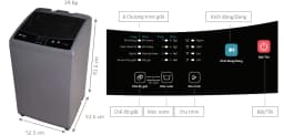 Máy giặt Casper 8.5 kg WT-85NG1 - Giá rẻ nhất hôm nay - Ảnh 15