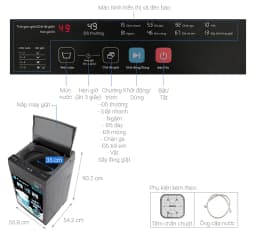 Máy giặt Casper 8.5 kg WT-85NG1 - Giá rẻ nhất hôm nay - Ảnh 5