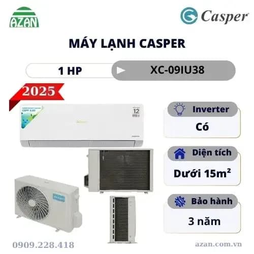 So sánh giá Máy lạnh Casper Inverter 1 HP XC-09IU38 rẻ nhất? - Ảnh 11