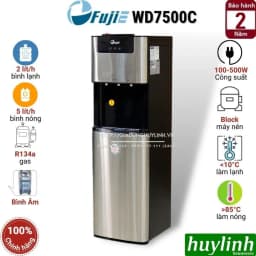 Cây nước nóng lạnh FujiE WD7500C 600W - Giá rẻ nhất hôm nay - Ảnh 3