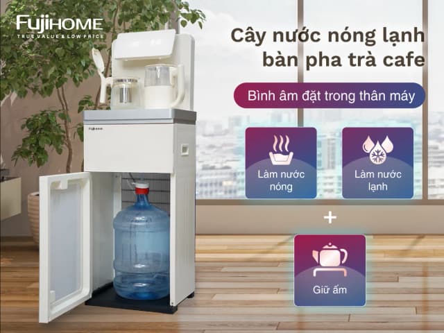 So sánh giá Cây nước nóng lạnh FUJIHOME TB-231C 1460W rẻ nhất? - Ảnh 9