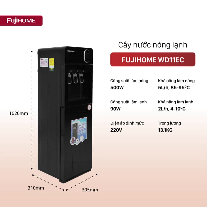 Cây nước nóng lạnh FUJIHOME TB243AN 1430W - Giá rẻ nhất hôm nay - Ảnh 24