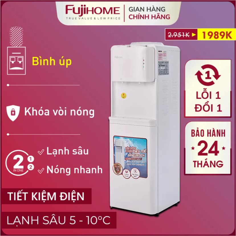 Cây nước nóng lạnh FUJIHOME TB243AN 1430W - Giá rẻ nhất hôm nay - Ảnh 51