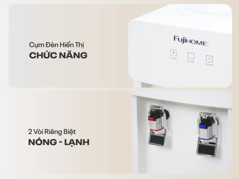 Cây nước nóng lạnh FUJIHOME TB243AN 1430W - Giá rẻ nhất hôm nay - Ảnh 54