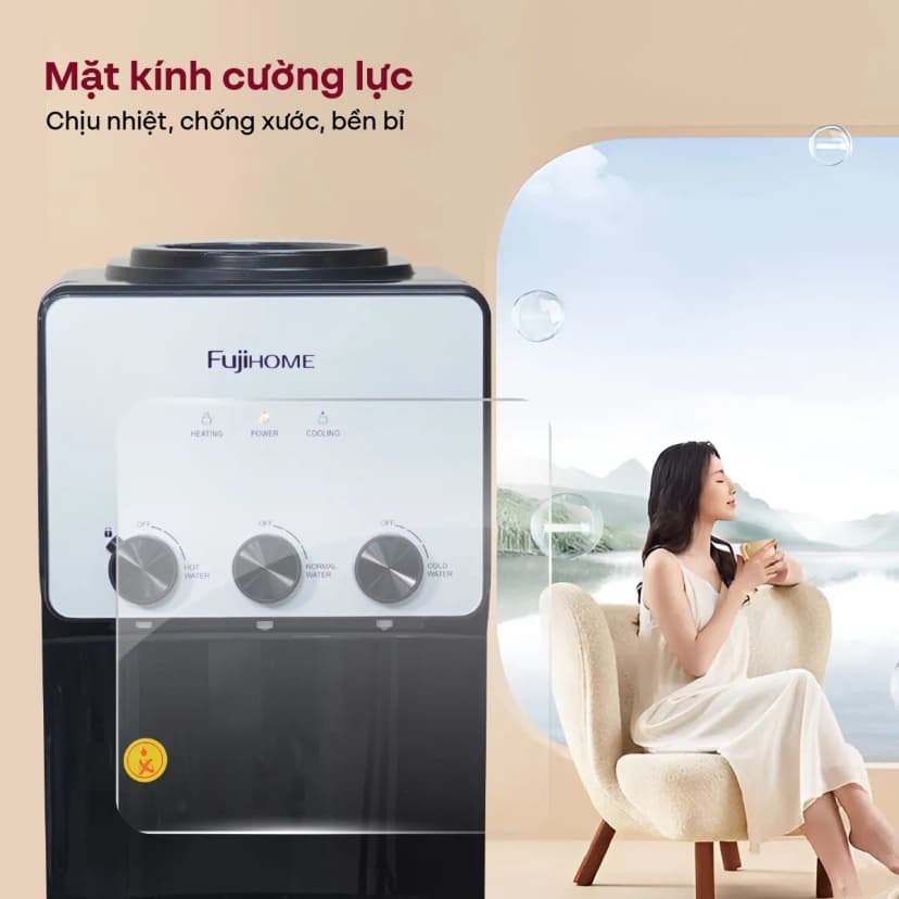 Cây nước nóng lạnh FUJIHOME TB243AN 1430W - Giá rẻ nhất hôm nay - Ảnh 58