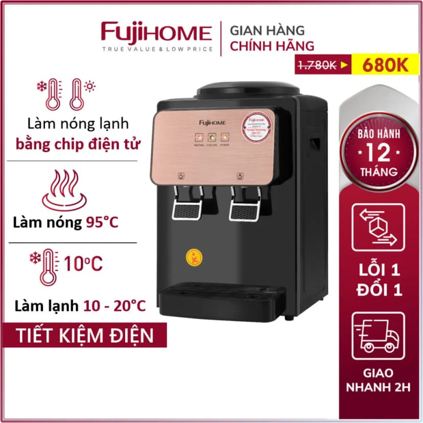 Cây nước nóng lạnh FUJIHOME TB243AN 1430W - Giá rẻ nhất hôm nay - Ảnh 69
