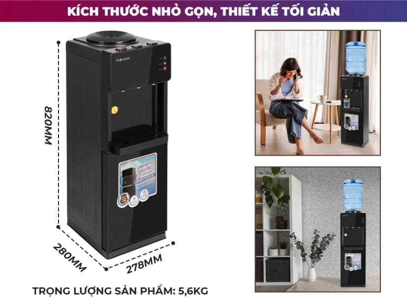 Cây nước nóng lạnh FUJIHOME TB243AN 1430W - Giá rẻ nhất hôm nay - Ảnh 74