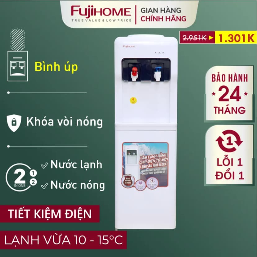 Cây nước nóng lạnh FUJIHOME TB243AN 1430W - Giá rẻ nhất hôm nay - Ảnh 75
