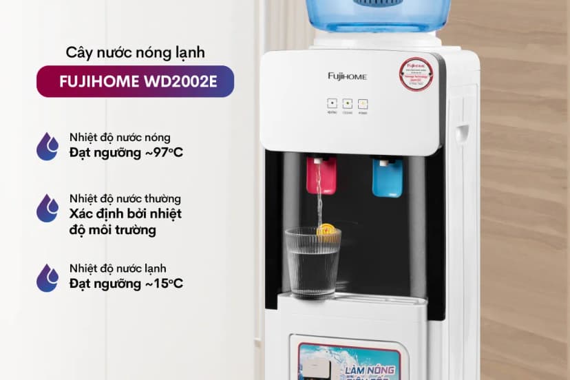 Cây nước nóng lạnh FUJIHOME TB243AN 1430W - Giá rẻ nhất hôm nay - Ảnh 90