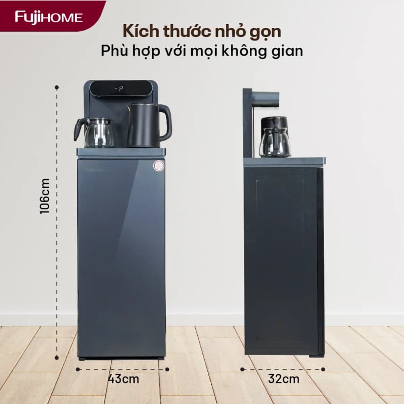 Cây nước nóng lạnh FUJIHOME TB392 1440W - Giá rẻ nhất hôm nay - Ảnh 7
