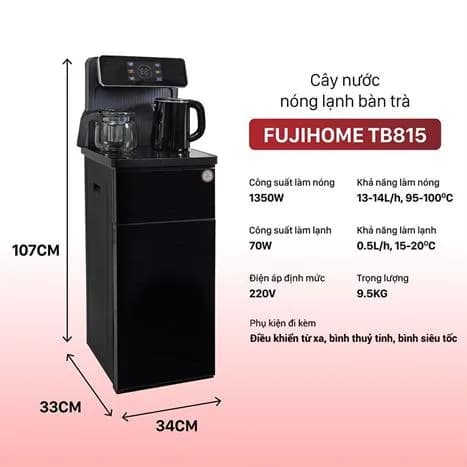 So sánh giá Cây nước nóng lạnh FUJIHOME TB815 1420W rẻ nhất? - Ảnh 8