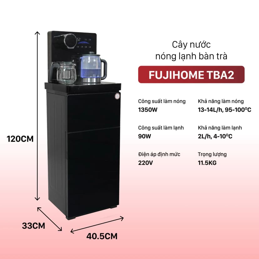 So sánh giá Cây nước nóng lạnh FUJIHOME TBA2 1465W - Tìm sản phẩm giá rẻ nhất - Ảnh 4
