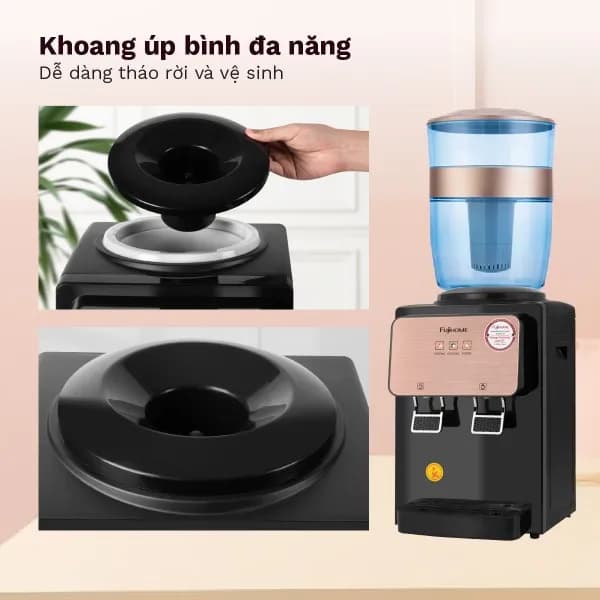 So sánh giá Cây nước nóng lạnh FUJIHOME WD03E 565W rẻ nhất? - Ảnh 8
