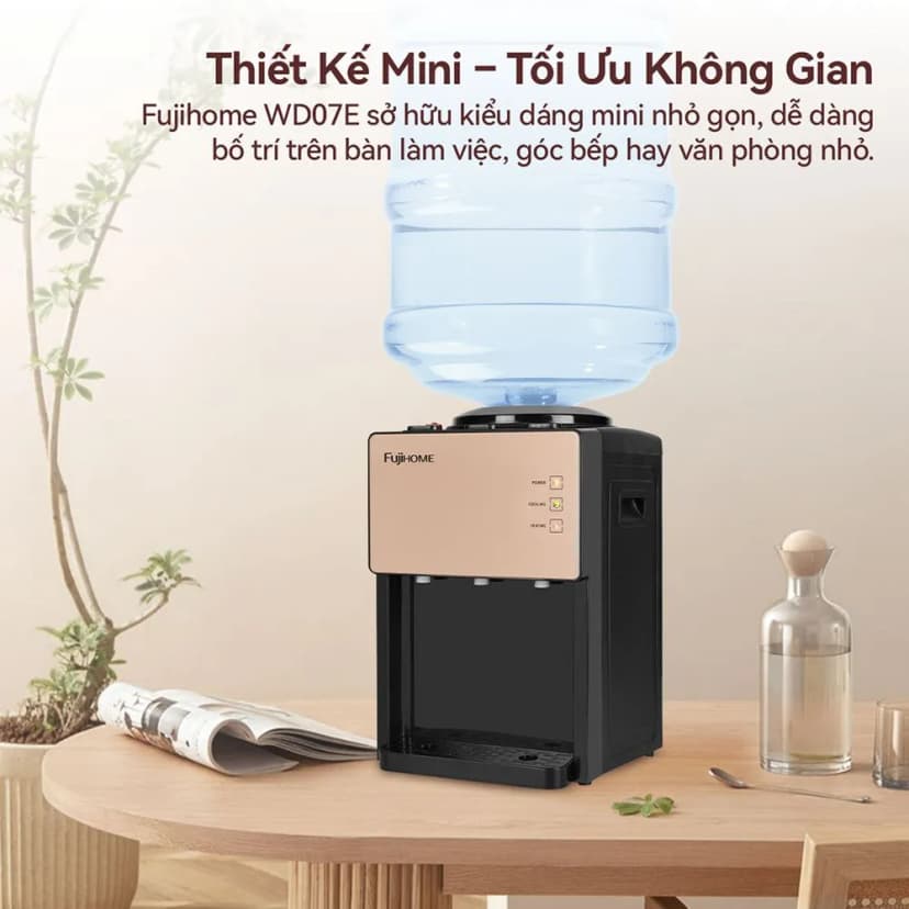 So sánh giá Cây nước nóng lạnh FUJIHOME WD07E 565W - Tìm sản phẩm giá rẻ nhất - Ảnh 2
