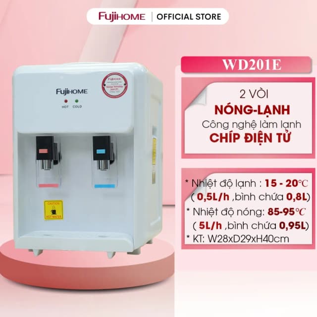 So sánh giá Cây nước nóng lạnh FUJIHOME WD5510E 485W rẻ nhất? - Ảnh 20