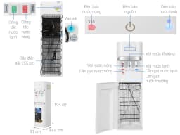 So sánh giá Cây nước nóng lạnh Hòa Phát HHC383 670W - Tìm sản phẩm giá rẻ nhất - Ảnh 9