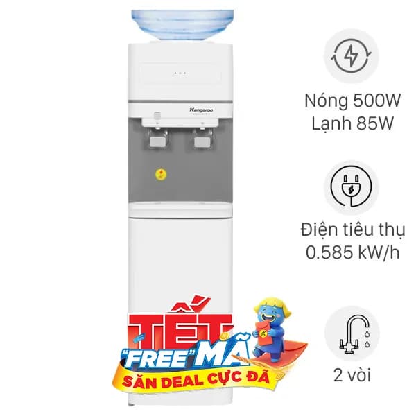 So sánh giá Cây nước nóng lạnh Kangaroo KG36A2 585W rẻ nhất? - Ảnh 6
