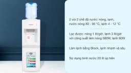 So sánh giá Cây nước nóng lạnh Sunhouse SHD9612 670W - Tìm sản phẩm giá rẻ nhất - Ảnh 2